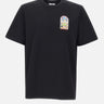 CASABLANCA T-shirt "Tennis landscape" BLACK Uomo 