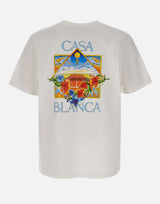 T-shirt "Flower court icon" MSS26JTS001 13 CASABLANCA 