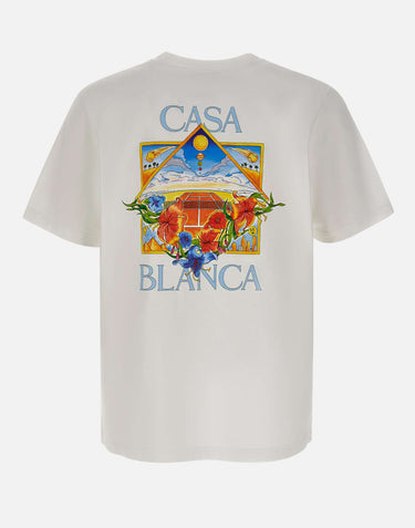 T-shirt "Flower court icon" MSS26JTS001 13 CASABLANCA 