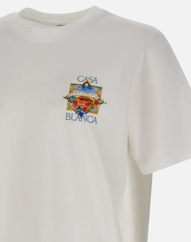 T-shirt "Flower court icon" MSS26JTS001 13 CASABLANCA 