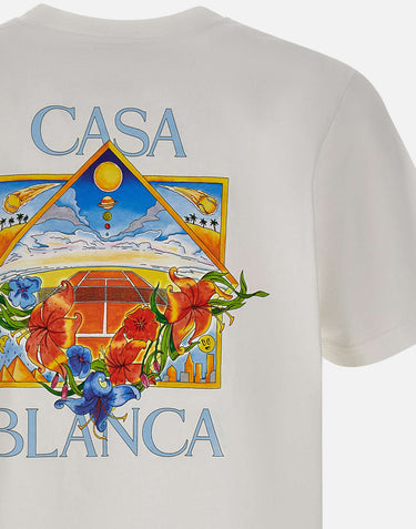 T-shirt "Flower court icon" MSS26JTS001 13 CASABLANCA 