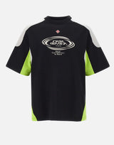 T-shirt over con blocchi di colore MSS26JTS066 01 CASABLANCA 