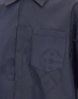 Camicia a maniche corte con monogramma MSS26SH277 01 CASABLANCA 