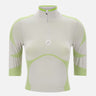 Top senza cuciture con mezza zip WSP26ACT056 01 CASABLANCA 