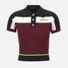Polo a righe in viscosa WSP26KW1233 01 CASABLANCA 