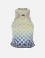 Top "Printed Draped" WSS26JTS071 01 CASABLANCA 