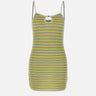 Mini abito a righe "Bourgeois" WSS26KW1291 01 CASABLANCA 