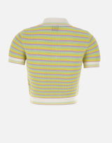 Polo "Bourgeois" a righe WSS26KW1292 01 CASABLANCA 