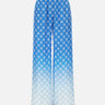 Pantaloni in seta con monogramma a rombi sfumato WSS26TR372 02 CASABLANCA 