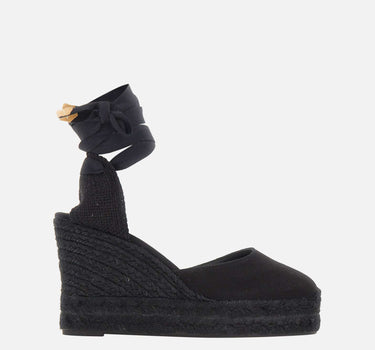 CASTANER Scarpe con zeppa "Carina" BLACK Donna 