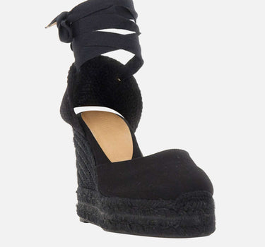 CASTANER Scarpe con zeppa "Carina" BLACK Donna 