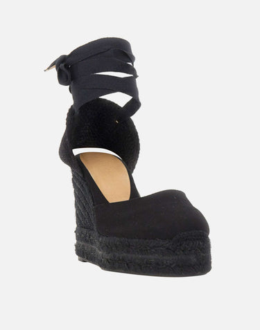 CASTANER Scarpe con zeppa "Carina" BLACK Donna 