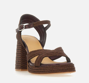 CASTANER Sandali "Valle" BROWN Donna 