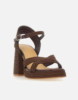 CASTANER Sandali "Valle" BROWN Donna 
