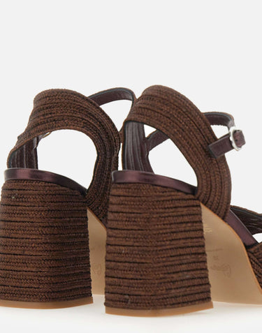 CASTANER Sandali "Valle" BROWN Donna 