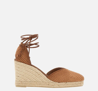 CASTANER Scarpe con zeppa "Cora" BROWN Donna 