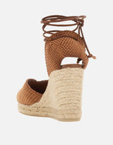 CASTANER Scarpe con zeppa "Cora" BROWN Donna 