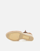 CASTANER Scarpe con zeppa "Cora" BROWN Donna 