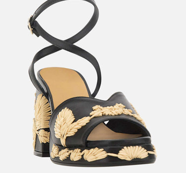 CASTANER Sandali "Vasilia" BLACK Donna 