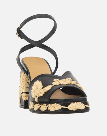 CASTANER Sandali "Vasilia" BLACK Donna 