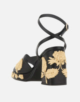 CASTANER Sandali "Vasilia" BLACK Donna 