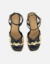 CASTANER Sandali "Vasilia" BLACK Donna 