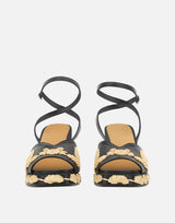 CASTANER Sandali "Vasilia" BLACK Donna 