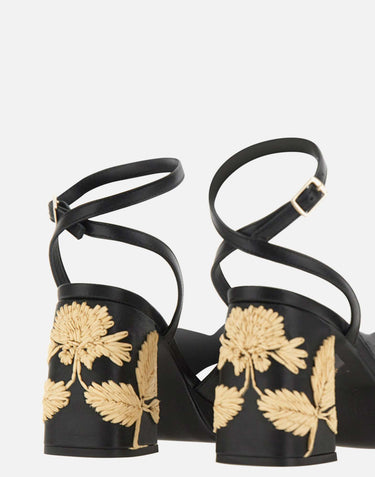 CASTANER Sandali "Vasilia" BLACK Donna 
