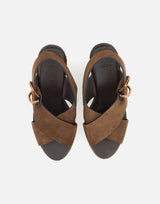 CASTANER Sandali "Betina" BROWN Donna 