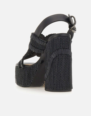 CASTANER Sandali "Francina" BLACK Donna 