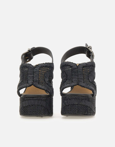 CASTANER Sandali "Francina" BLACK Donna 
