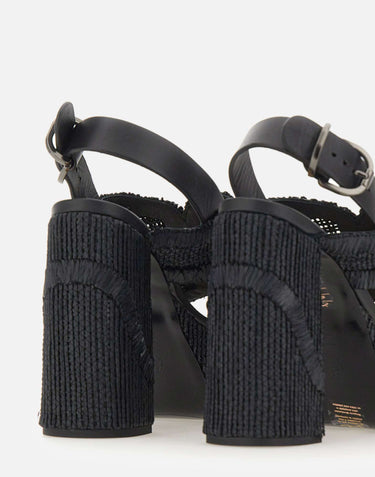 CASTANER Sandali "Francina" BLACK Donna 