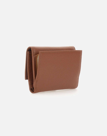 COCCINELLE Portafogli "Metallic Soft" BROWN Donna 