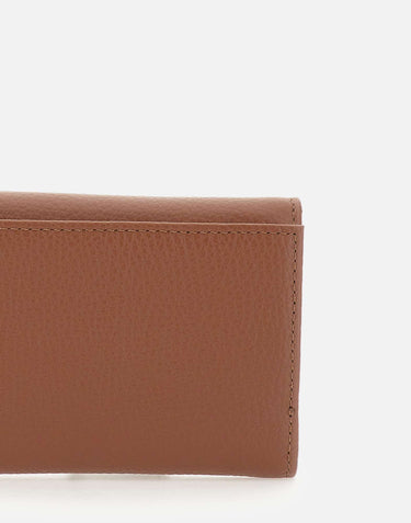 COCCINELLE Portafogli "Metallic Soft" BROWN Donna 