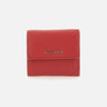COCCINELLE Portafogli "Metallic Soft Small" RED Donna 