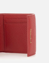 COCCINELLE Portafogli "Metallic Soft Small" RED Donna 