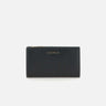 COCCINELLE Portafoglio "Metallic soft" BLACK Donna 