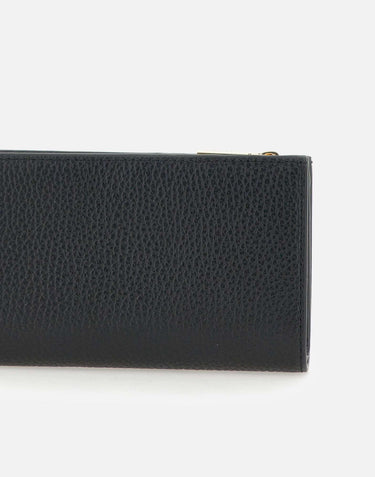 COCCINELLE Portafoglio "Metallic soft" BLACK Donna 