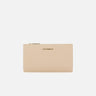 COCCINELLE Portafoglio "Metallic soft" BEIGE Donna 