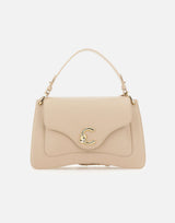 COCCINELLE Borsa a mano "C-Me Medium" BEIGE Donna 