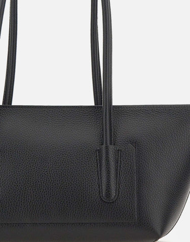 COCCINELLE Borsa a spalla "Double Beat Medium" BLACK Donna 