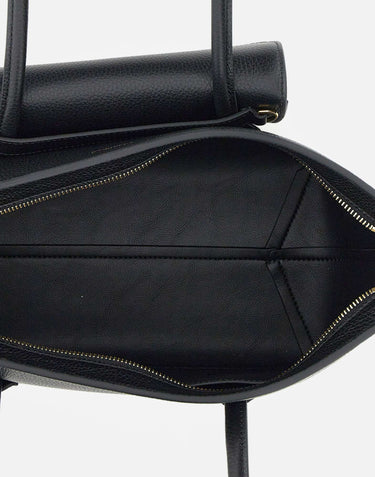 COCCINELLE Borsa a spalla "Double Beat Medium" BLACK Donna 