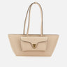 COCCINELLE Borsa a spalla "Double Beat Medium" BEIGE Donna 