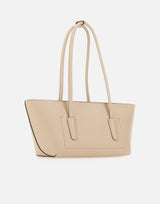 COCCINELLE Borsa a spalla "Double Beat Medium" BEIGE Donna 