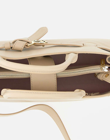 COCCINELLE Borsa a mano "Sabine Medium" BEIGE Donna 