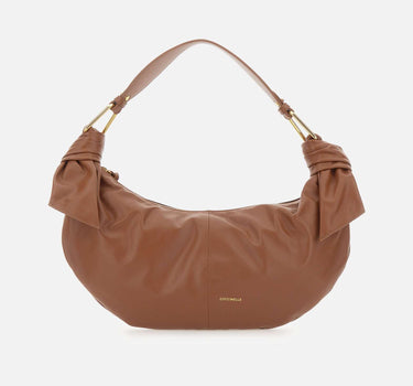 COCCINELLE Borsa a spalla "Furoshiki Medium" BROWN Donna 