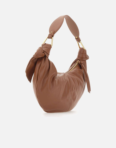 COCCINELLE Borsa a spalla "Furoshiki Medium" BROWN Donna 