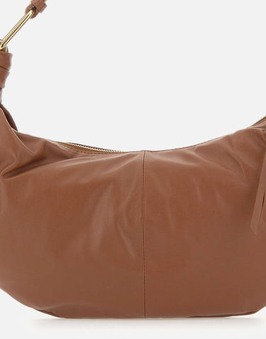 COCCINELLE Borsa a spalla "Furoshiki Medium" BROWN Donna 