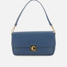 COCCINELLE Borsa a spalla "C-Me Lock Large" BLUE Donna 