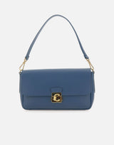COCCINELLE Borsa a spalla "C-Me Lock Large" BLUE Donna 